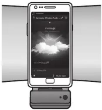 SAMSUNG DA-E560 - uTIISATloN Du MoDE DoCKING (ACCuEII) AVEC IES APPAREIIS GALAXY DE SAMSuNG - 1