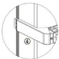 BRANDT BFU8631NX - Instalación del asa ergonómica - 5