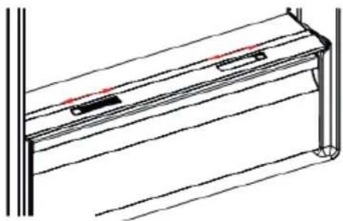 BRANDT BIC7756EN - Molette du bac à aliments frais - 1
