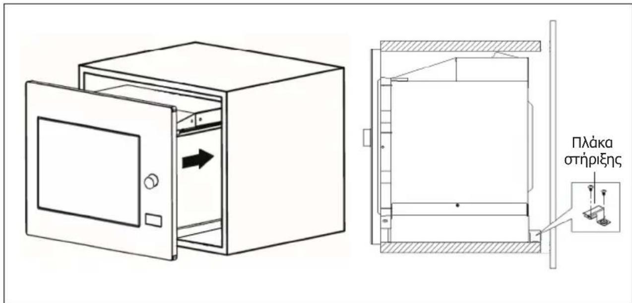 BRANDT BMG2112B - Τοποθετήστε το φούρνο - 1