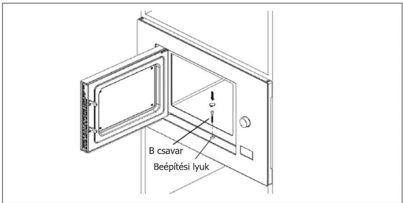 BRANDT BMG2112B - C.Szerelje be a sütőt - 2