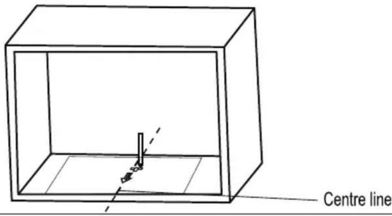 BRANDT BMG2112B - Prepare the cabinet - 3