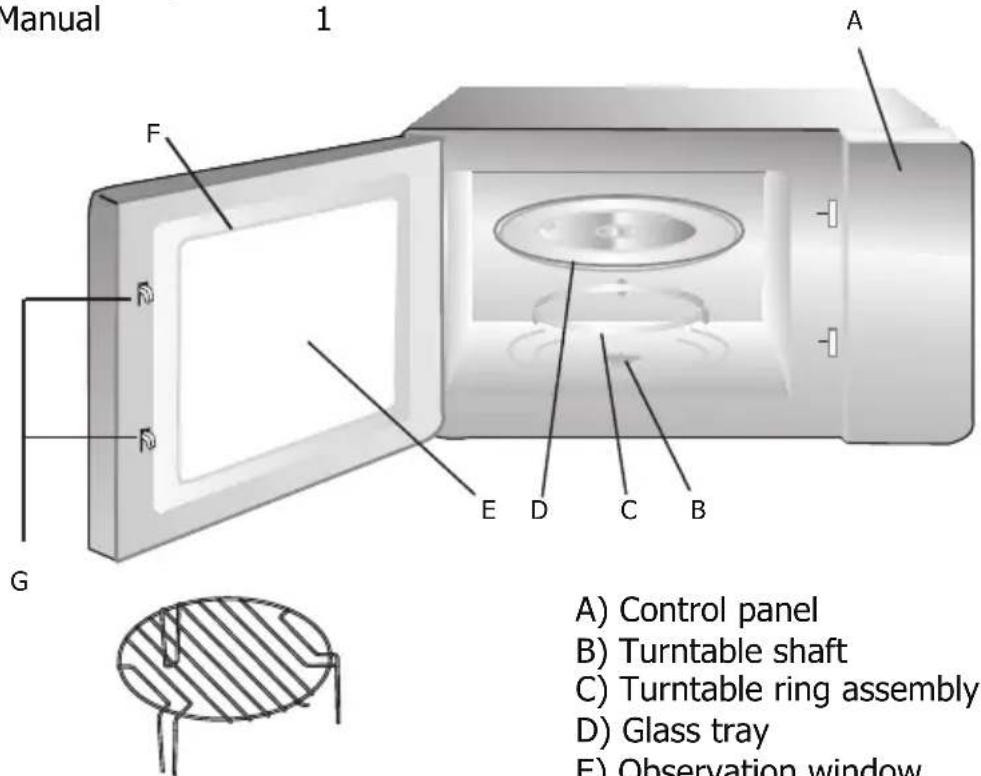 BRANDT BMG2112B - SETTING UP YOUR OVEN - 1