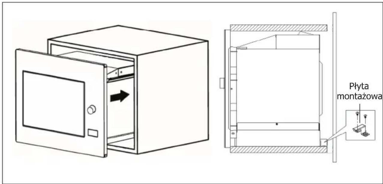 BRANDT BMG2112B - Instalacja piekarnika - 1