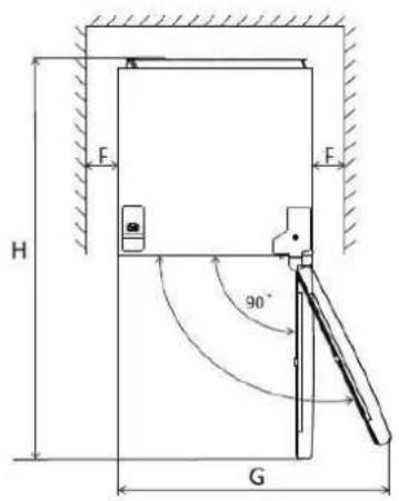 BRANDT BFT525EW - Installer la poignée de la porte extérieure - 3