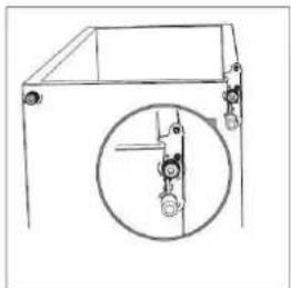 BRANDT BFT525EW - Inverser le sens d'ouverture des portes - 4