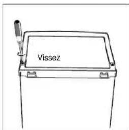 BRANDT BFT525EW - Inverser le sens d'ouverture des portes - 9
