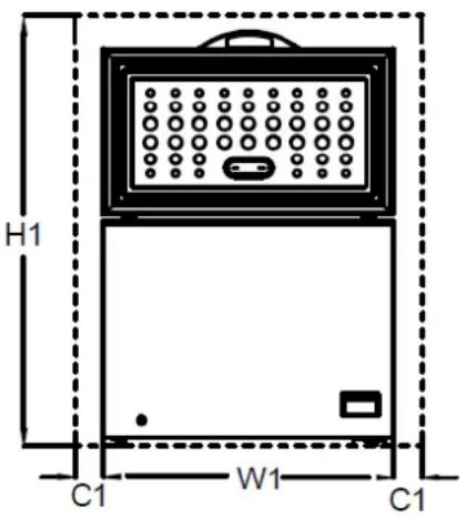 BRANDT BFK301YSW - Installer la poignée de la porte extérieure - 5
