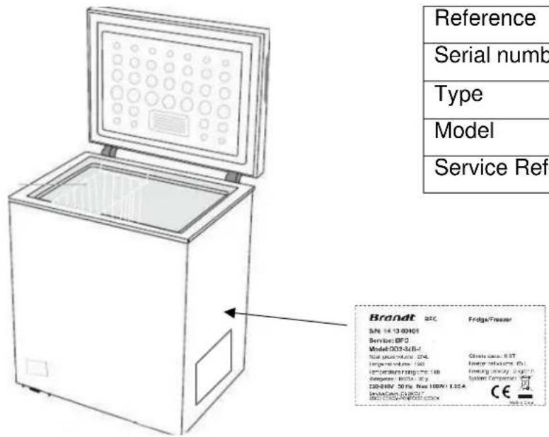 BRANDT BFK381ESW - Servicing and repairs - 1