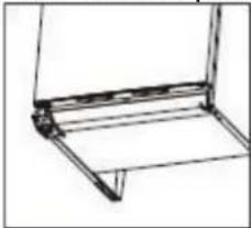 BRANDT BFU8620NW - Cambiar el sentido de apertura de la puerta - 10