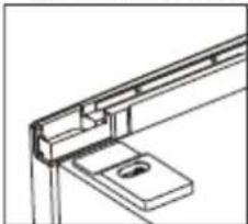 BRANDT BFU8620NW - Inverser le sens d'ouverture des portes - 13