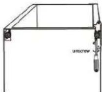 BRANDT BFU4351SW - Inverser le sens d'ouverture des portes - 4