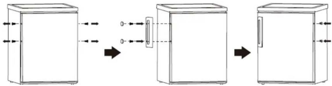 BRANDT BFU4351SW - Door Reversibility - 12