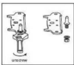 BRANDT BFU4351SW - Inverser le sens d'ouverture des portes - 5