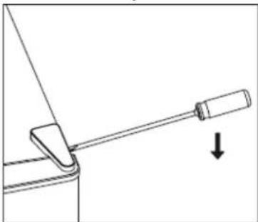 BRANDT BFU4251EW - Door Reversibility - 1