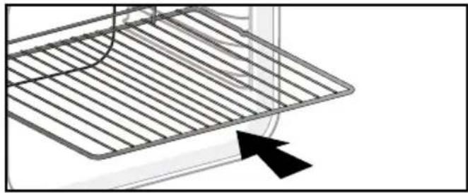 BRANDT BOP7534W - - Grille sécurité anti-basculement - 1