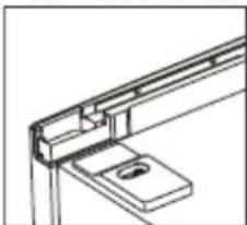 BRANDT BFU8620NX - Inverser le sens d'ouverture des portes - 13