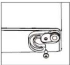 BRANDT BFU8620NX - Inverser le sens d'ouverture des portes - 5