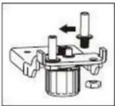 BRANDT BFU8620NX - Inverser le sens d'ouverture des portes - 7