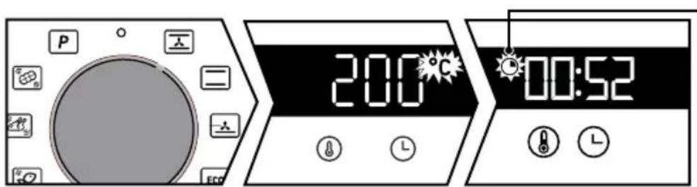 BRANDT BOP2112B - - Starta en tillagning omedelbart - 1