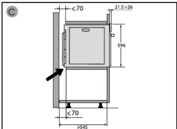 BRANDT BOP2112B - KEUZE VAN DE PLAATSING EN INBOUW - 2