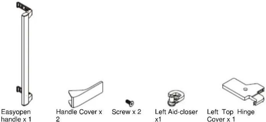 BRANDT BFL8620NX - Door Reversibility - 1