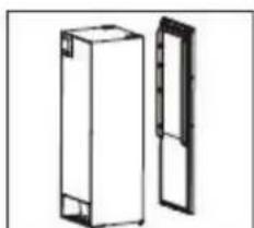 BRANDT BFL8620NX - Inverser le sens d'ouverture des portes - 11