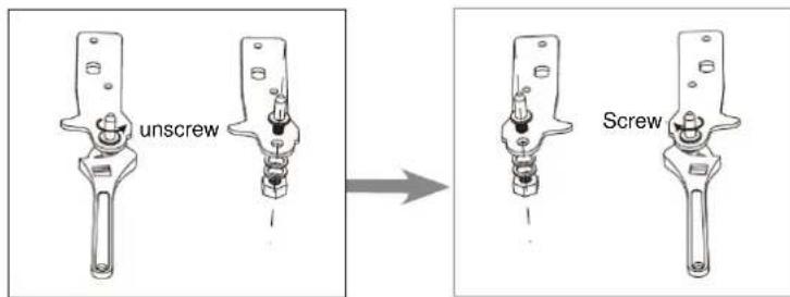 BRANDT BFD4522SW - How to reverse the door - 2