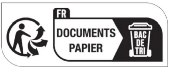 FR DOCUMENTS PAPIER BAC DE TRI