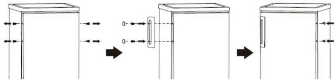 BRANDT BFU4251SW - Door Reversibility - 10