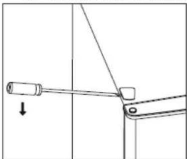 BRANDT BFU4251SW - Door Reversibility - 3