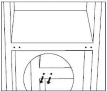 BRANDT BFC8050SW - Αντιστρέψτε την κατεύθυνση ανοίγματος της πόρτας - 5