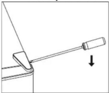 BRANDT BFL4250EW - Door Reversibility - 1
