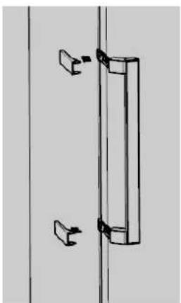 BRANDT BFU971YNX - Inverser le sens d'ouverture des portes - 13