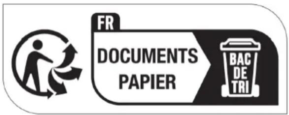 FR DOCUMENTS PAPIER BAC DE TRI