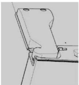 BRANDT BFU971YNX - Inversión del sentido de apertura de las puertas - 11