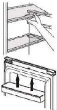BRANDT BDT504ESW - Posizionamento dei pannelli delle porte - 1