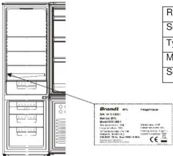 BRANDT BDT504ESW - Servicing and repairs, France - 1