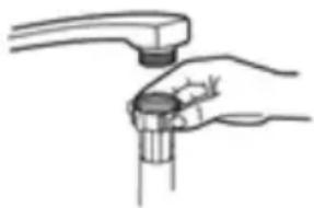 BRANDT BDF424DW - Conexión al agua frí a - 1