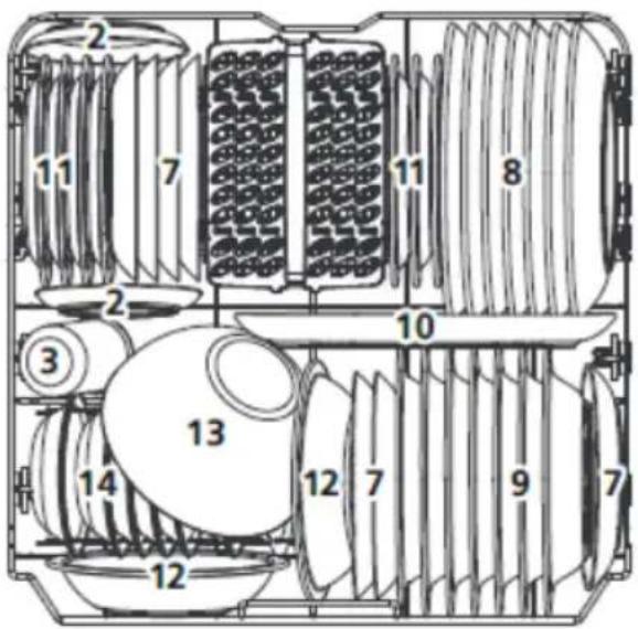 BRANDT BDF424DW - Bandeja inferior: - 1