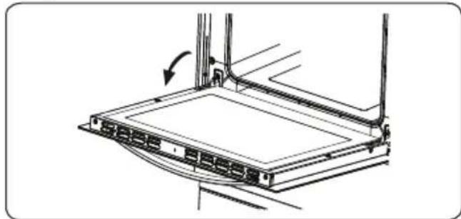 BRANDT BOE1120X - Removal of the Oven Door - 1