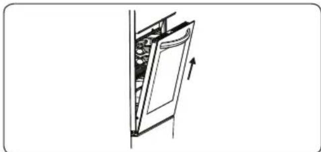 BRANDT BOE1120X - Extracción de la puerta delorno - 3