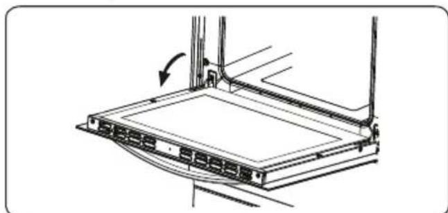 BRANDT BOE1120X - Extracción de la puerta delorno - 1