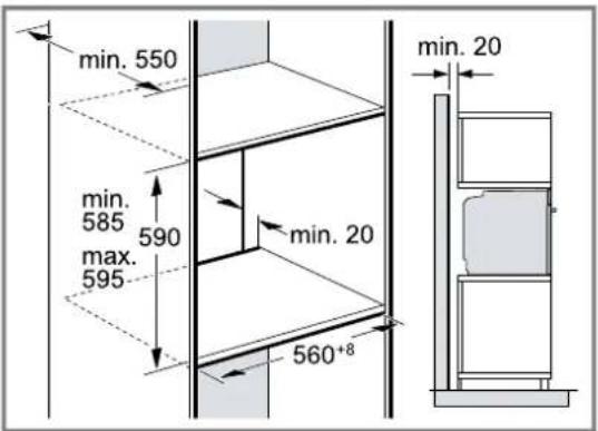 NEFF B2CCJ7AK3 - Einbau in einen Hochschrank - 1