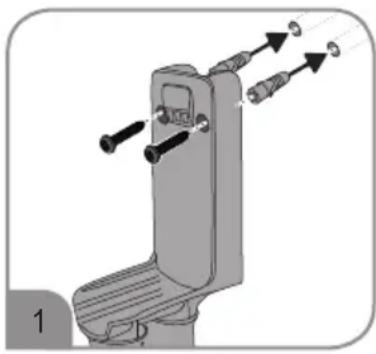 SEVERIN HV 7154 - Seinäpidikkeen asennus - 1