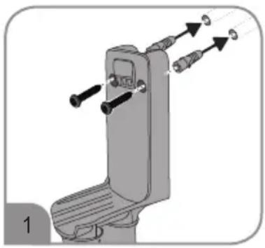 SEVERIN HV 7154 - Installing the wall mount - 1