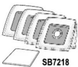 SEVERIN BC 7052 - Αλλαγή της σακούλας σκόνης - 2