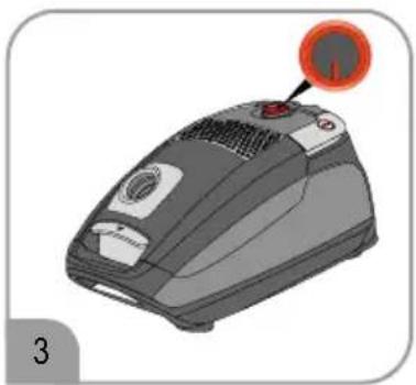 SEVERIN BC 7052 - Changing the dust bag - 1