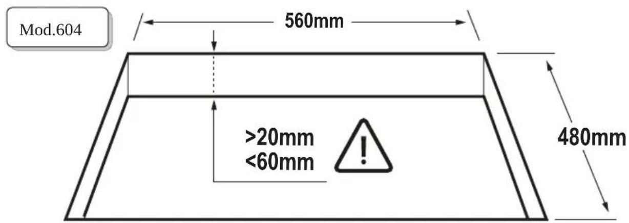 ELICA Primis 604 Plus - •Kullanılan kaplar - 18