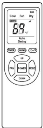 AMANA AMAP101AB-2 - Auto Swing Mode: - 1